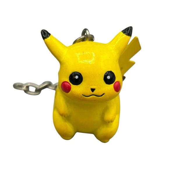 Pokemon Other - Vintage 1995 Pikachu Pokémon Keychain